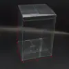Caja de embalaje plegable transparente de plástico pvc caja exterior figuras hechas a mano para juguetes regalos adornos modelos de coches bandeja interior caja PET