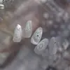 Pegatinas para Uñas de Diamante de Cristal Tomoni, Pegatinas Populares de Uñas de Invierno, Pegatinas de Decoración de Uñas de Copo de Nieve de Terciopelo de Alta Gama