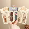 Franja Mágica de Velcro para Adultos e Meninas, Adesivos de Franja Doces, Acessórios de Cabelo, Ferramenta para Organizar o Cabelo, Adesivos de Cabelo Versáteis e Sem Emendas