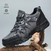 Sapatos masculinos transfronteiriços, novo modelo 2026, sapatos de trilha com aumento interno de altura, semelhantes à Salomon, versáteis, casuais, confortáveis, tamanho grande para homens