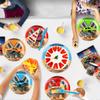 Amazon Monster Truck Suministros para Fiesta de Cumpleaños Infantil Set de Vajilla Desechable Camión Grande Platos de Papel para Cumpleaños Vasos