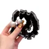 Diseño Simple Sentido Negro Satín Perla Ligadura para el Pelo Intestino Pequeño Alta Elasticidad Parte Posterior de la Cabeza Temperamento Viaje Diario Ligadura para el Pelo para Mujeres