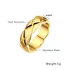 Comercio Exterior Accesorios de Diamantes Europeos y Americanos Anillo de Diamantes de Moda para Hombres y Mujeres Anillo de Pareja Anillo Patrón de Diamantes Anillo de Acero de Titanio