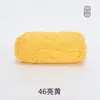 Xuefeier Bola de Lã de Algodão Leite de 5 Fios Não Forma Bolinhas Fio de Algodão Penteado de Cinco Fios Tricotado à Mão para Bebê DIY Boneca Fofa