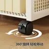 Estante de Almacenamiento para Impresora Debajo del Escritorio de Oficina Estante de Colocación para Copiadora Piso Estantería Sencilla Bocadillos Juguetes Carrito Pequeño