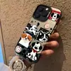 Cachorro Estrela Preto e Branco Adequado para Capa de Celular Apple 17Promax Iphone17 Tendência 16 Modelo Quente 15 Capa Dura 14
