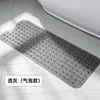 Alfombrilla antideslizante para baño, alfombrilla de ventosa de PVC para bañera de baño, masaje de pies, diseño hueco para drenaje, previene caídas