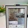 Moldura para foto linha ps direto da fábrica estilo moderno simples 6 polegadas 7 polegadas 8 polegadas 9 polegadas A4 moldura de decoração para estúdio de foto