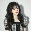 Peruca estilo celebridade da internet Kuaishou, menina, cabelo longo cacheado, cobertura completa natural para a cabeça, simulação de franja de ar, cabelo longo, ondas grandes
