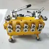 Máquina Elétrica de Travamento de Borda de Chapa de Aço Ondulada 430/470/475/760/820, Máquina de Prensagem de Borda, Cortador de Canto, Fixador Oculto, Alumínio-Magnésio-Manganês