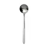 Cuchara Redonda Pequeña de Acero Inoxidable Cuchara para Yogur Cuchara para Revolver Café Cuchara para Sopa Casera Cuchara para Helado Cuchara para Miel Nido de Pájaro
