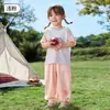 [Algodón de Porcelana de Hielo] Pantalones Anti-Mosquitos para Bebé Verano Pantalones Largos para Niños y Niñas 2026 Nuevos Pantalones Sueltos con Aire Acondicionado