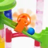 Bloques de construcción de tobogán de bola de pista cambiante para niños, tobogán de laberinto de tubería, bola de tobogán, rompecabezas de bola, canicas, juguetes de tubería de agua