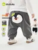 Dududu Casa Calças Infantis Inverno Meninos Calças Longas Quentes Roupas de Inverno Meninas Calças Casuais Fofas Roupa Casual Bebê Roupas Infantis