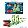 Brinquedo de Carrinho de Trilho de Puxar Novo Produto Transfronteiriço Alta Velocidade Inércia Elástico Pista Multicamadas Conjunto de Brinquedos de Combinação para Crianças