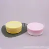 Frasco Branco Cremoso Plano 40g, Frasco Preto para Cera Automotiva, Frasco para Pomada 40ml, Frasco Plano para Curativo, Frasco de Boca Larga para Dispensar Creme