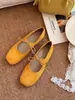Zapatos Planos Versátiles para Mujer con Lazo y Boca Baja 2026 Nuevo Estilo para Combinar con Faldas Zapatos Mary Jane de Moda Zapatos Casuales Retro Franceses