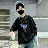 100% Algodão Puro Camiseta de Manga Longa para Meninos Top Infantil Roupa de Outono para Meninos Adolescente Camada Base Crianças Maiores