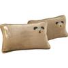Bordado de Toalla Funda de Almohada Acolchada de Terciopelo de Leche 2026 Nueva Funda de Almohada de Felpa Coral de Dibujos Animados Otoño e Invierno Funda de Almohada Individual