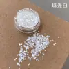 Cor cinco pontas estrela nail art lantejoulas joias Estrela explosiva da internet Dopamina estrelas Xadrez retrô material de decoração para nail art