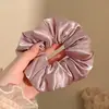 Goma de pelo retro extragrande, coletero de alta gama estilo coreano, estilo de lujo ligero y relajado, banda elástica para el pelo de alta elasticidad, accesorio para el pelo