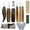Talla en Madera Juego de Cuchillos para Tallar Nuevo Herramienta de Tallado Juego de Cinco Piezas Talla en Madera Talla en Madera Herramienta DIY Cuchillo Universal Cuchillo de Detalle