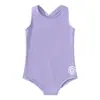 Traje de Baño para Niñas Niñas 2025 Nuevo Mediano y Grande Niños Entrenamiento Profesional de Natación Carreras Traje de Baño Deportivo de Una Pieza