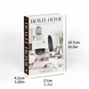 Estilo Moderno Minimalista de Decoração de Casa Inglês Dobrável Livro Falso Café Sala de Estar Decoração Suave Livro Ornamento Livro de Simulação Transfronteiriço Livro Falso