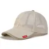 Gorra para Hombre de Verano Protección Solar Malla Transpirable Secado Rápido con Visera para Exteriores Pesca Montañismo Gorra de Béisbol