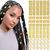 120 Peças de Argolas de Cabelo Estilo Antigo para Dreadlocks Atravessando Fronteiras Amazon Xiyin Temu Totalmente Gerenciado Shein Estação Independente Europa e Estados Unidos