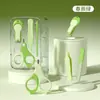 Conjunto de cortador de unhas para bebê, especificamente projetado para recém-nascidos e bebês, inclui um cortador de unhas seguro e adequado para crianças e uma lixa de unhas para cuidados com as unhas