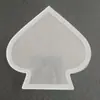 Placa acrílica de mahjong de arena movediza, placa acrílica de pie, material de decoración, hecho en casa, hecho a mano, bricolaje, hoja transparente en blanco, 4 hojas