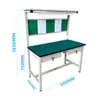 Bancada Anti-Estática, Mesa de Operação de Montagem para Oficina, Máquina de Moldagem por Injeção, Bancada de Reparo de Celular, Mesa de Inspeção, Personalizável
