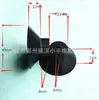 Bomba de Vacío Ventosa Base de Goma para Pie Almohadilla de Goma Boca de Campana Almohadilla Absorbente de Vibraciones de Silicona Procesamiento Fijo
