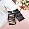 Pasta de índice extremadamente fina, transparente, marca de clave, nota adhesiva de color coreana, papel PET impermeable para mensajes, pasta N veces