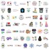 55~110 nuevas pegatinas de graffiti de Biología biológica para coche, equipaje, tazas, venta al por mayor