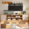 Mueble de TV de madera maciza para salas de estar pequeñas, nuevo mueble de almacenamiento moderno minimalista de pie para uso doméstico