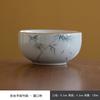 Juego Basculante Verde Antiguo Bambú Pintado a Mano Taza Pu-erh Boca Ancha Color Bajo Esmalte Taza Kung Fu Cerámica Taza de Té para el Hogar