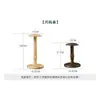 Perchero para Sombreros Soporte para Sombreros de Madera Maciza Estante de Exhibición Soporte de Almacenamiento para Tienda de Ropa Soporte para Sombreros para el Hogar Soporte Interior para Sombreros