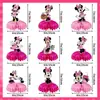Enfeites Colmeia da Minnie Decoração de Mesa para Festa de Aniversário Mesa de Jantar Festa Papel de Mesa Colmeia Base de Colmeia Suprimentos