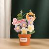 Presente da Temporada de Formatura 2025 Novo Buquê Presente Prático para Professora de Jardim de Infância Artesanal DIY Pequeno Vaso de Flores Flor Produto Acabado