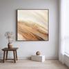 Pintura Colgante Moderna Simple Abstracta para Dormitorio Mesita de Noche Cuadrada de Alta Gama Atmosférica Decoración para Habitación de Hotel B&B