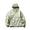Jaqueta de Proteção Solar com Capuz Yidao Vintage 2026 Outono Novo Estilo Montanha Outdoor Color Block Secagem Rápida Masculina Leve Casaco Esportivo