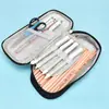 Estuche Nuevo Sencillo, Multifuncional, Gran Capacidad, Caja de Papelería de Aspecto Elegante para Estudiantes de Primaria, Bolsa de Papelería Portátil