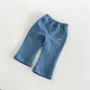 Pantalones Acampanados con Pedrería para Niñas 2026 Nuevo Otoño Jeans Suaves para Bebé Pantalones de Ropa de Otoño para Niños zqk6277