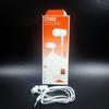 Fones de Ouvido Ping'Er Semi-In-Ear com Plug Macio Redondo de 3,5mm Adequados para Smartphones, Jogos, Ouvir Música com Microfone, Fones de Ouvido com Graves Pesados
