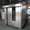 Forno Grande 32 Bandejas Forno de Ar Quente Gás Natural Gás Liquefeito Forno Rotativo Comercial para Pão Bolo da Lua