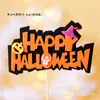 Decoración para Hornear Pastel de Halloween Calabaza de Fieltro Fantasma Bruja Enchufe de Halloween Disfraz de Fiesta