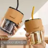 Copo de Água de Vidro Estilo Bambu Popular Mais Vendido para Mulheres, Copo de Vidro de Alto Valor Estético, Copo de Leite, Copo de Suco, Copo para Bebidas com Logo