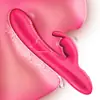 Fabricante de Produtos para Adultos Atacado Le Ya Coelho Pequeno Fofo Coelho Duplo Ponto G Vibrador Massageador Varinha Masturbador Feminino